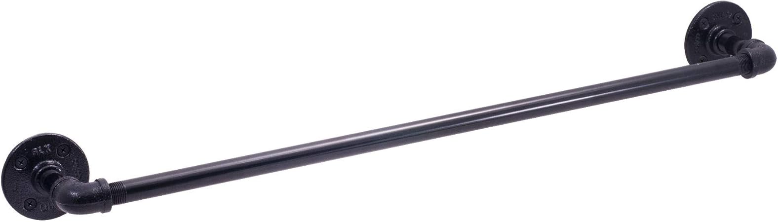 PIPE DÉCOR Tubería Decoración 5624bk Industrial y rústico 24 ...