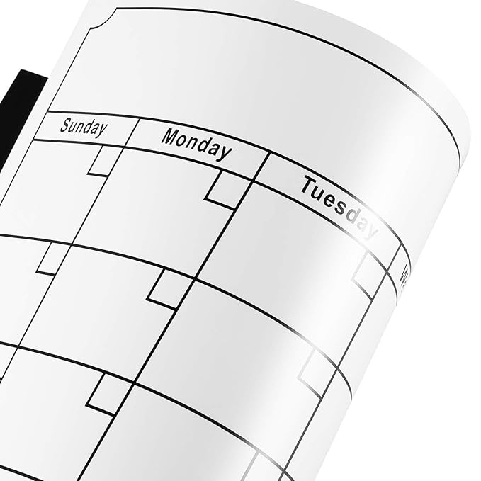 Ototon Calendario magnético mensual para frigorífico Pegatinas ...