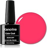 Kanorine Gel Nail Polish Red Colour Soak Off UV LED 10ml A11