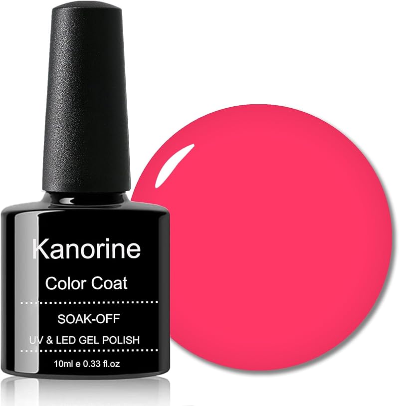 Kanorine Gel Nail Polish Red Colour Soak Off UV LED 10ml A11