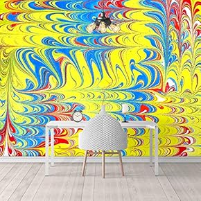 Wall Mural Beautiful Watercolor Painting Removable Self-Adhesive Large Wallpaper - 66x96 inches