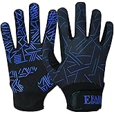 EFAH SPORTS Baseball Batting Gloves for Youth Adult Mens Kids Boys Padded Comfortable Softball Batting Gloves with Super Grip Finger Fit Palms