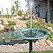 Hiluckey Solar Bird Bath Fountain Pump