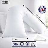 Rohi Orthopaedic V Pillow with Pillowcase Anti Allergy 70x30 cm view 7