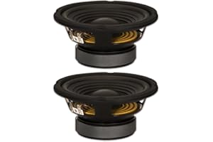 GOLDWOOD SOUND, INC. 2 Goldwood Sound GW-206/4 OEM 6.5" Woofers 180 Watts each 4ohm Replacement Speakers