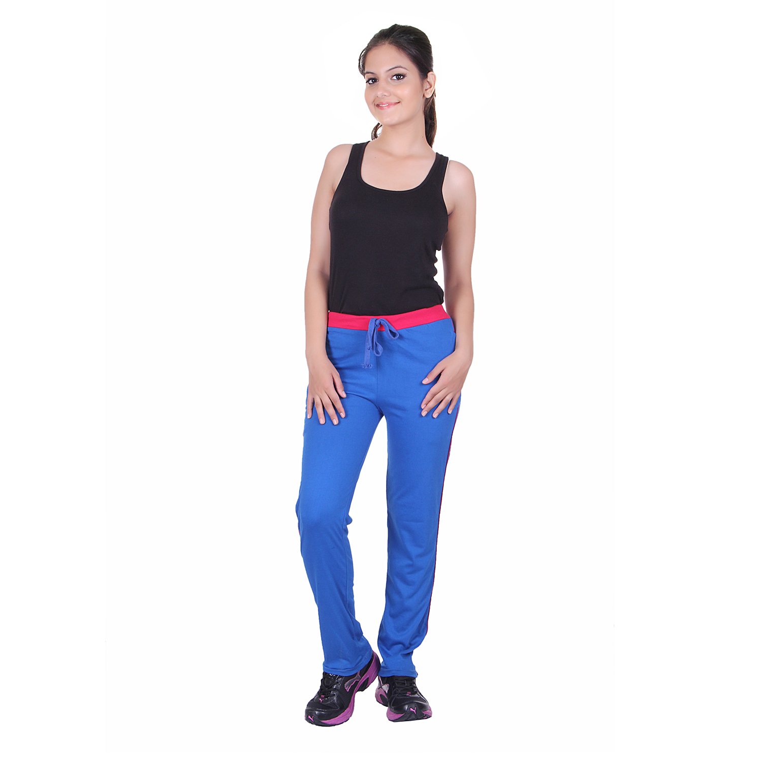 dfh women's regular fit track pant