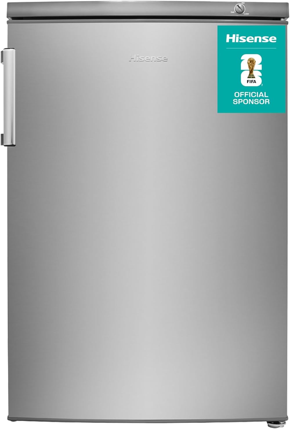 Hisense FV105D4BC21 82 L Freestanding Freezer Stainless Steel Grey