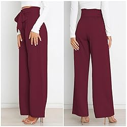 GUOLEZEEV Womens Slacks High Waisted Business Work
