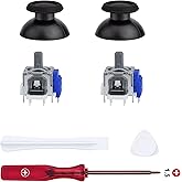 Mcbazel TMR Joysticks Replacement for PS5 Controller Thumbstick Grips Thumb Cap with Repair Kits Tool Set for Dualsense Contr