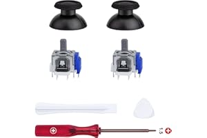 Mcbazel TMR Joysticks Replacement for PS5 Controller Thumbstick Grips Thumb Cap with Repair Kits Tool Set for Dualsense Contr