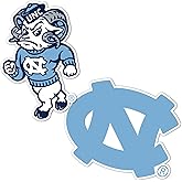Desert Cactus University of North Carolina Sticker Tar Heels UNC Heels Vinyl Decal Laptop Water Bottle Car Scrapbook (4 Inch Set VB)