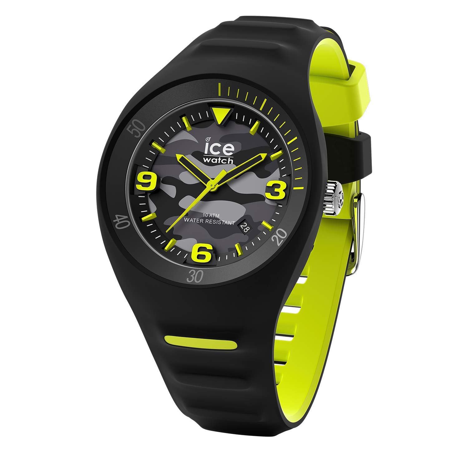ICE-WATCH - P. Leclercq Black army - Men's wristwatch with silicon strap - 017597 (Medium) — image 1