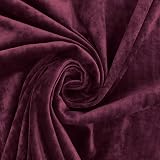 Portland Lined Headboard Claret Velvet 4ft6 Double for Divan Beds view 2
