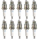 NGK Spark Plugs 6422 BPR7HS Plug BX/10 | Replaces 0K20920111 2BEN000088 09482-00255 94701-00227 94703-00227 98076-57717 AP2BEN000088 4022 W22FPR W22FPR-U 7531 7931.