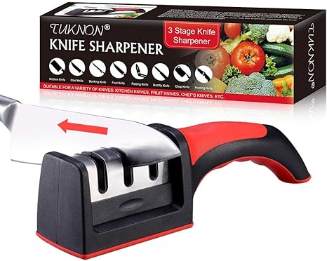 Messerschaerfer Messerscharfer Manuelle Messerscharfer 3 Stufig Messerscharfer Profi Wolframstahl Fur Grobscharfen Und Scheren Schleifen Diamant Fur Feinscharfen Keramikstein Fur Prazisionsscharfen Amazon De Kuche Haushalt