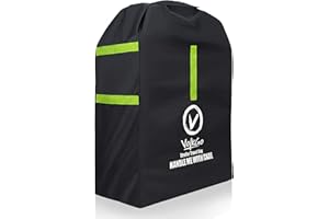 V VOLKGO Large Stroller Bag for Airplane, Jogger & Single Stroller Travel Bag - Fits Most Sizes, Gate Check Stroller Bag, Sin
