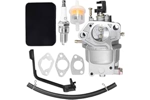 PAN300 Aynaxcol Carburetor Replacement for Generac GP5000 GP5500 GP6500 GP6500E GP7500E 389cc 8125W Jingke Huayi Kinzo Ruixing 13HP 14HP 15HP 16HP 188F 190F Generator Replace 0J58620157