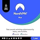 NordVPN Plus, 10 Devices, 1-Year, VPN & Password Manager Software Bundle, Digital Code