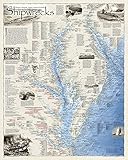 Shipwrecks of Delmarva [Folded and Polybagged] (National Geographic Reference Map) by 