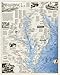 Shipwrecks of Delmarva [Folded and Polybagged] (National Geographic Reference Map) by 