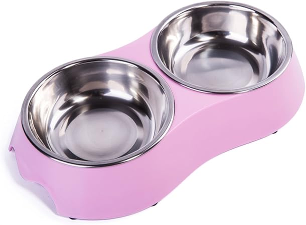 small metal cat bowls