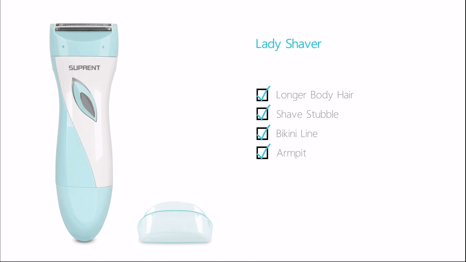 Mua Electric RAZOR for Women Bikini Trimmer SUPRENT Electric Shaver for