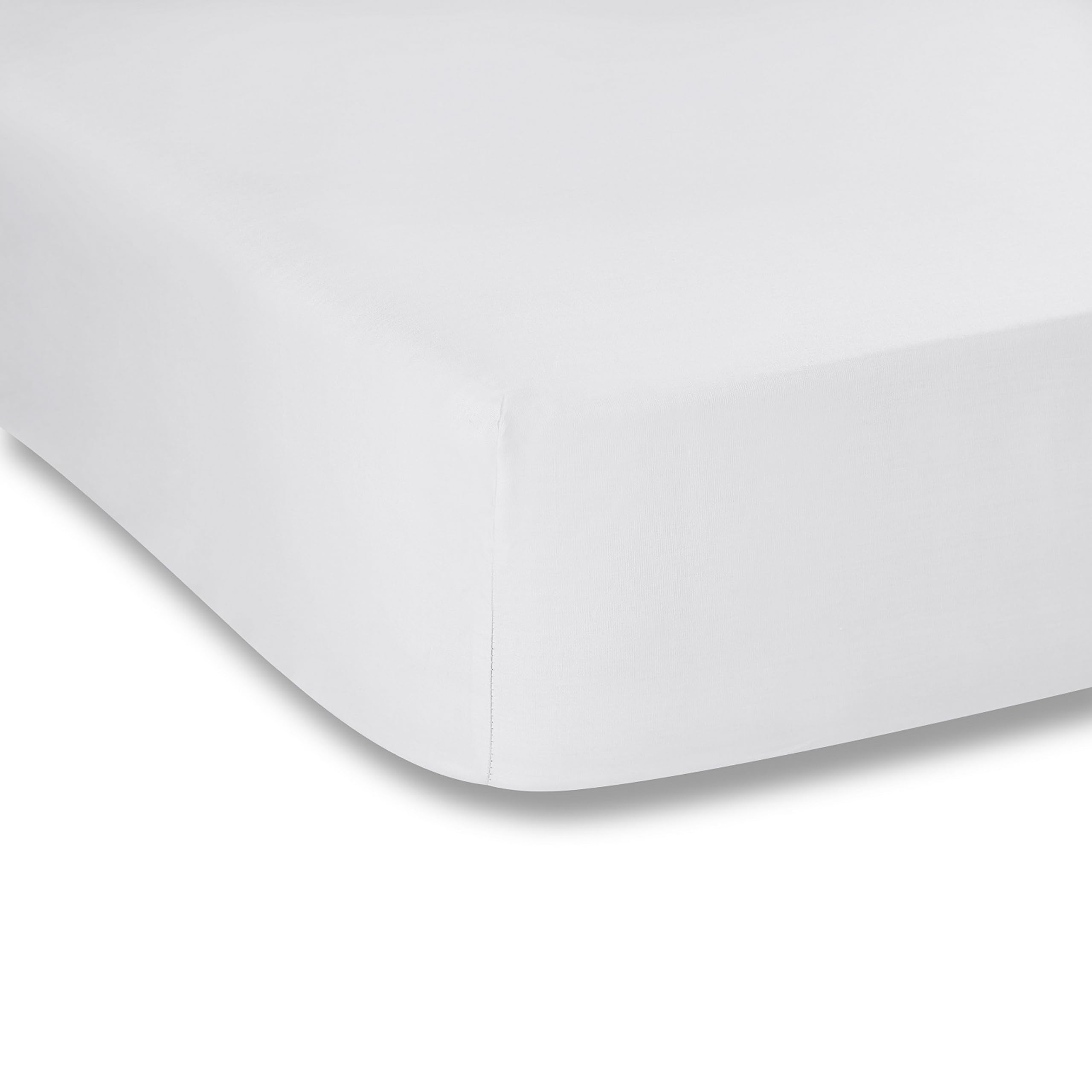 Fantasy White Fitted Sheet 90 x 200 cm