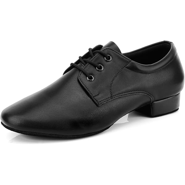 Amazon.com | VCIXXVCE Men's Ballroom Dance Shoes Black for Tango