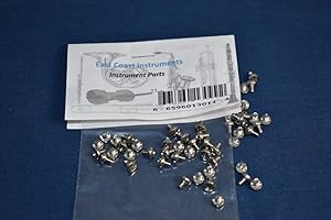 East Coast Instruments Saxophone Key Guard Screws (50 SS Rust Proof Screws)
