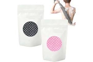 Exfoliating Shower Towel for Men and Women, 2026 New Body Scrubber Wash Cloth for Back, Exfoliating Body Face Washcloth, Trav