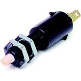 Painless Performance 80172 Push Button Brake Light Switch, 2-Terminal