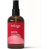 Trilogy Hydrating Mist Toner, Floral Hydration for All Skin Types, 3.38 fl oz