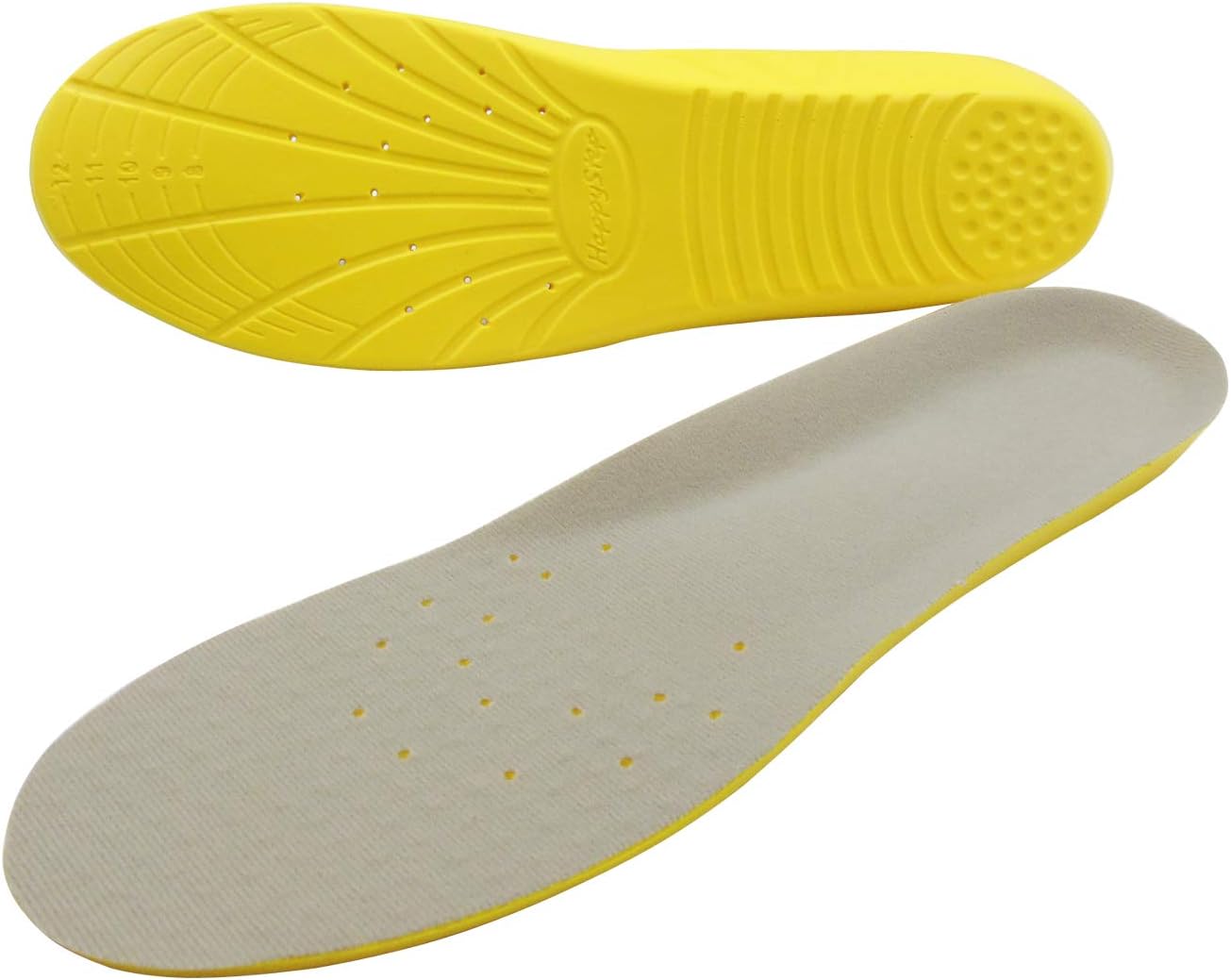Happystep Plantar Fasciitis Orthotics PU Memory Foam Shoe Insoles Comfortable Shoe Inserts, Cushioned Arch Support - Image 3