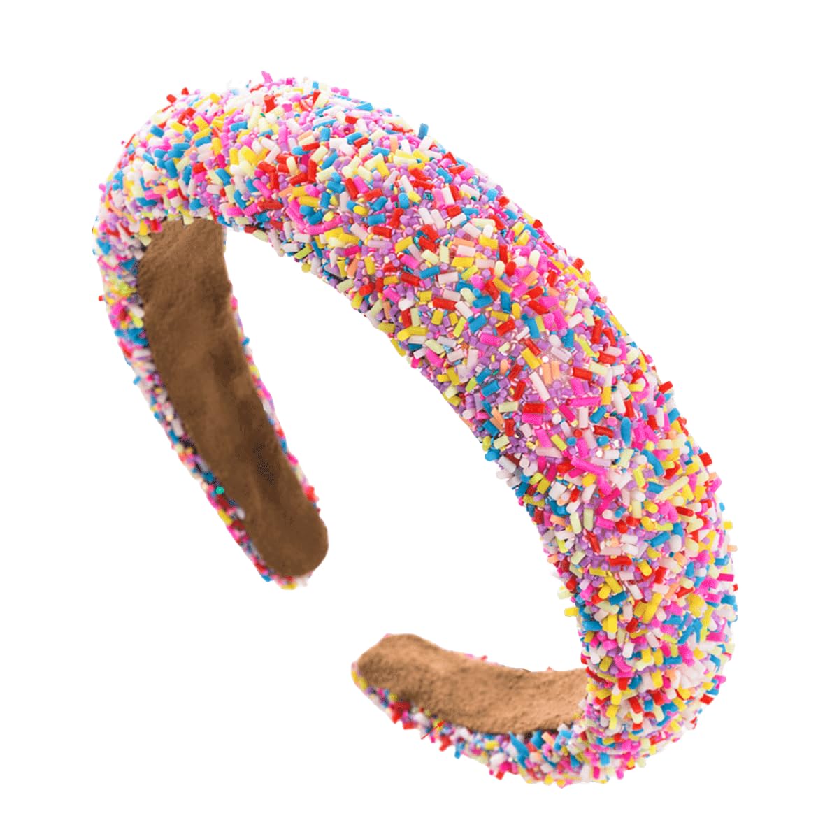 scicent Wide Headbands for Women Rhinestone Jeweled Hair Band Wedding Bridal Wide Hairband Faux Crystal Diamond Headpiece Glitter Sequin Bling Party Holiday Boho Headbands 16611 — image 1