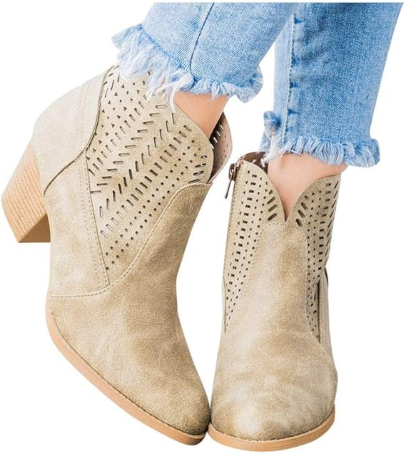 vintage leather heels