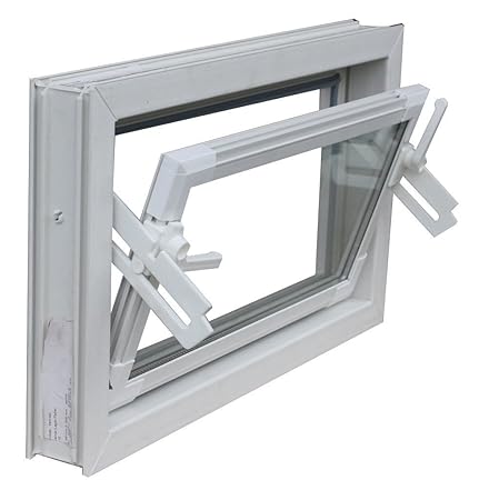 Rocker Window 100 X 50 Cm White Insulating Glass Amazon Co Uk