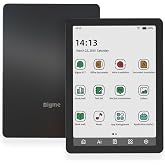 Bigme B6 Color eReader, Colour Eink eBook Readers 6 Inch Android E-Readers Digital ePaper Tablet with Android 14, 4G+64GB, Adjustable Front Light Android E-Ink eReader Device with Audiobook Black