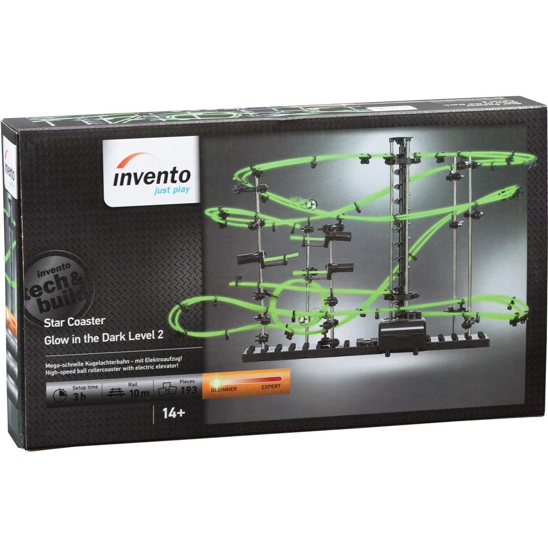 Star Coaster Level 2 - Glow in The Dark - Educational Toy - STEM Learning - Fun for Kids and Adults Ages 14 and Older