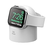 elago W2 Charger Stand Compatible with Apple Watch Series Ultra3/Ultra2/Ultra/11/10/9/8/7/6/5/4/3/2/1/SE3/SE2/SE1 (49mm, 46mm, 45mm, 44mm, 42mm, 41mm, 40mm, 38mm)