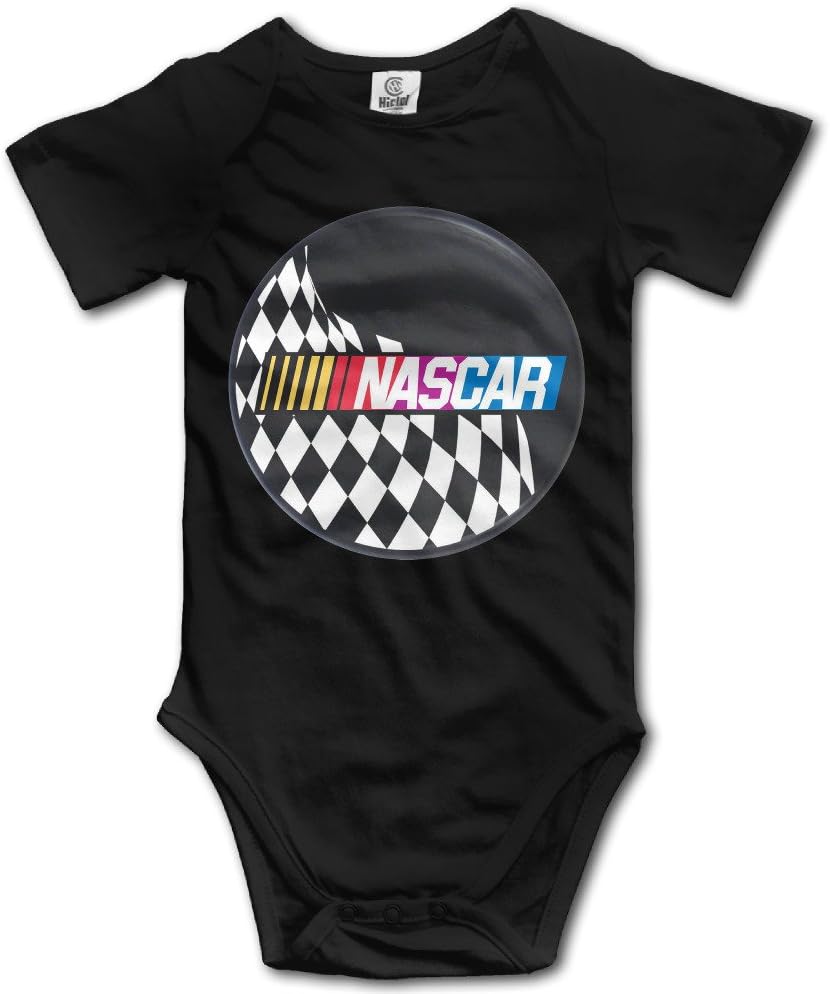 QCNEY Baby's NASCAR Logo Bodysuit Romper Jumpsuit Baby Clothes