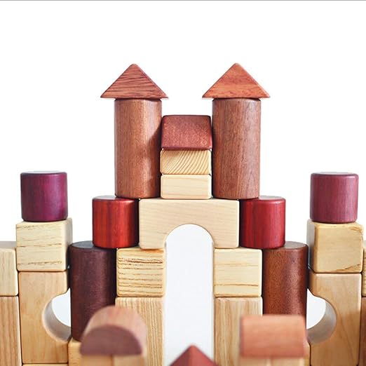 bloques de madera para jugar