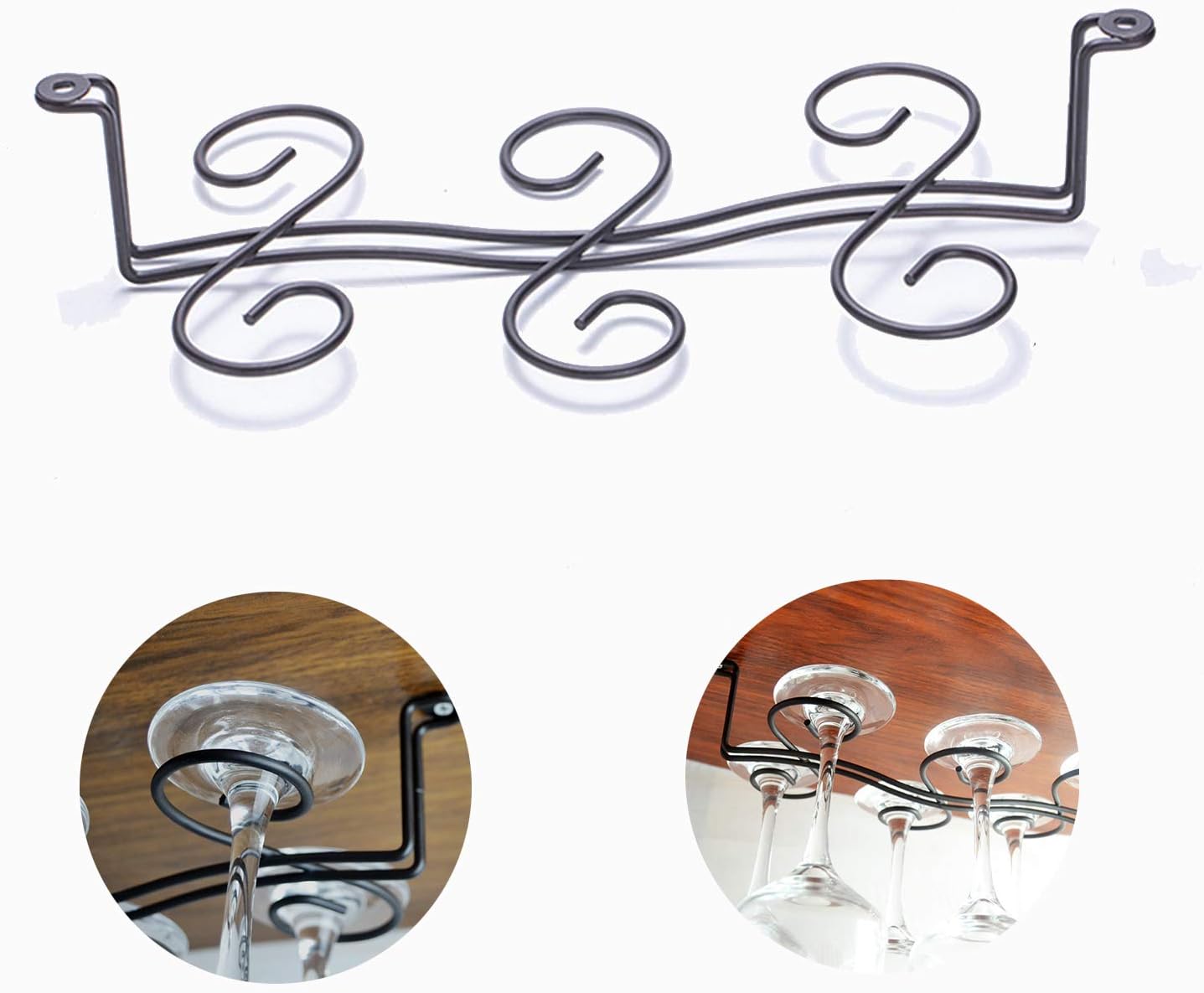 Best Wine Glass Under Cabinet Holder