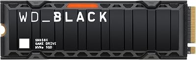 SanDisk WD Black SN850X 2TB NVMe PCIe Gen4 M.2 SSD with Heatsink