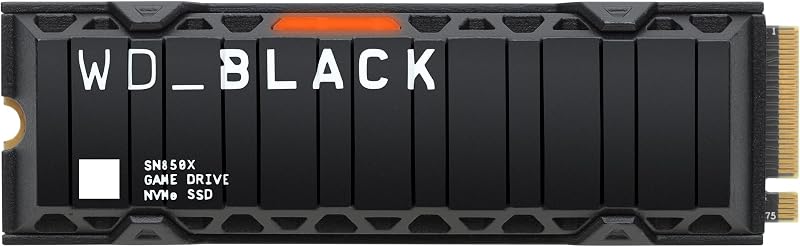 SanDisk WD Black SN850X 2TB NVMe PCIe Gen4 M.2 SSD with Heatsink