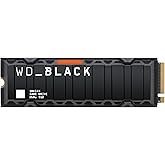 WD_BLACK SN850X 2TB NVMe SSD with Heatsink - M.2 2280, Up to 7,300 MB/s Read speeds, Up to 6,300 MB/s write speeds, Gaming Ex