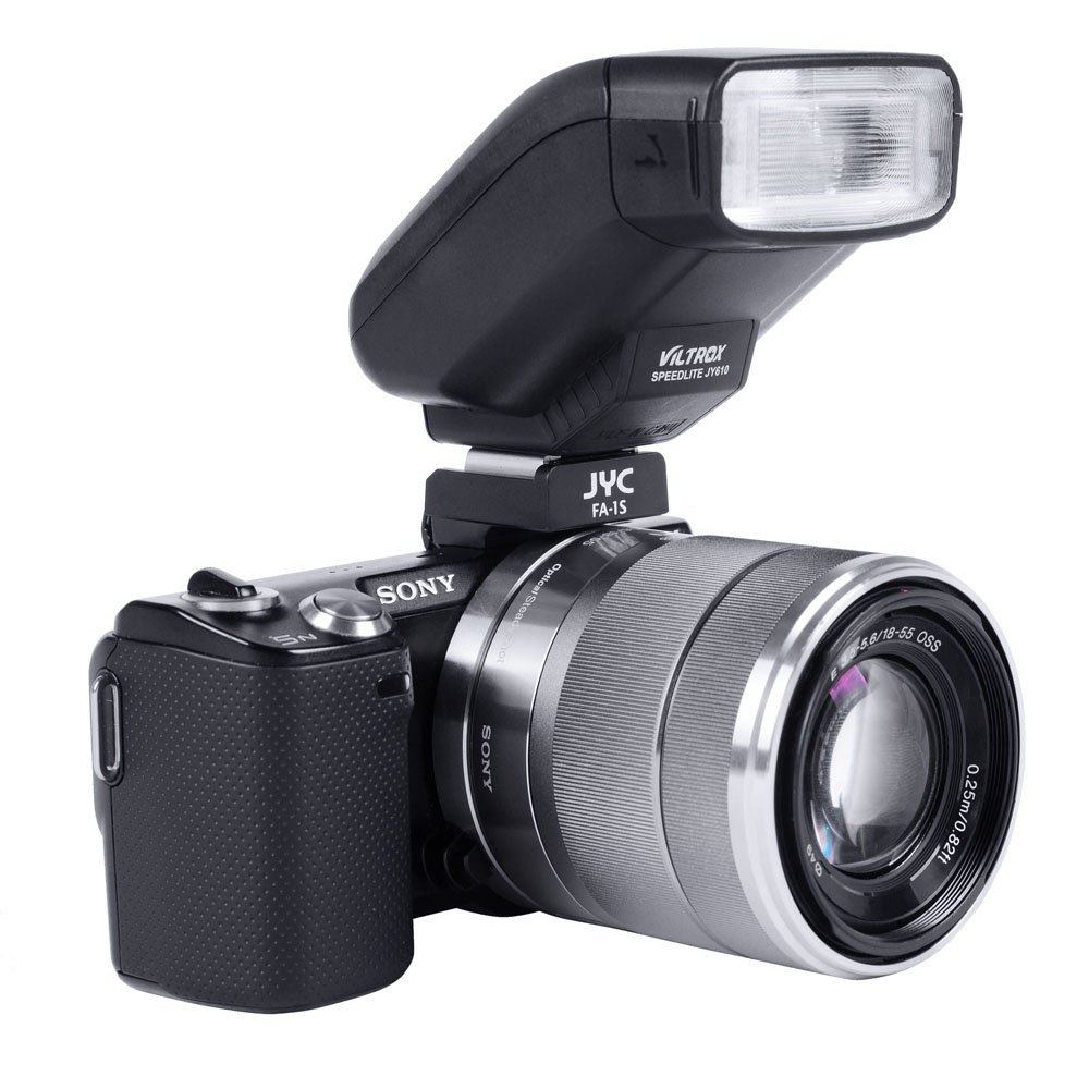 Viltrox JY-610 on-de cámara de Flash para Canon EOS M M2 650D 600D ...