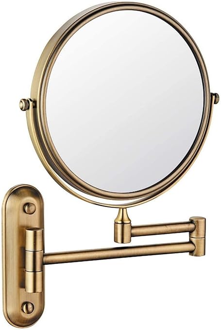 XXLYY Schminkspiegel mit Badespiegel Kosmetikspiegel 1X/5X Vergrößerung