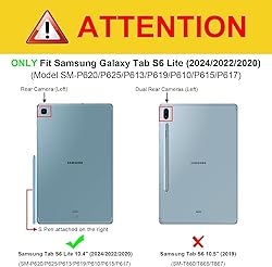 YUNHOTIC Case for Samsung Galaxy Tab S6 Lite 10.4