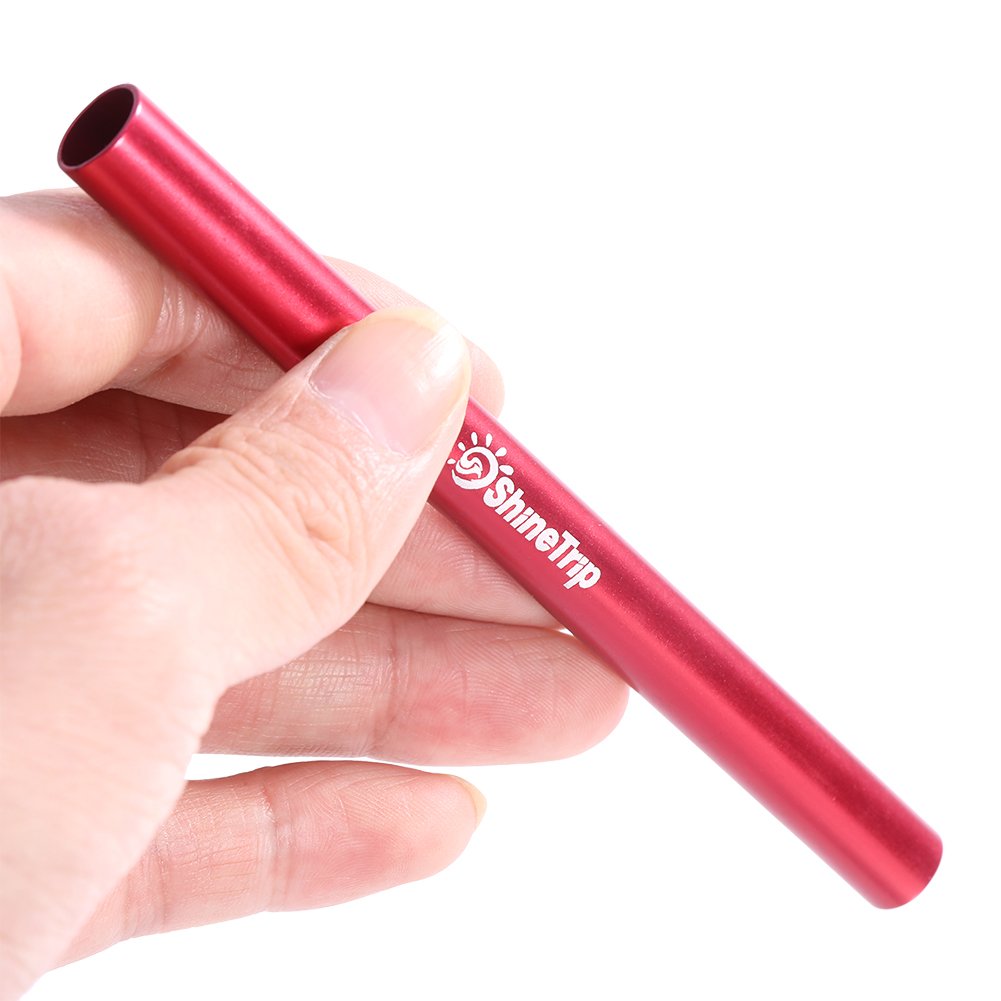 KIMISS 4pcs Tent Pole Repair Tube - Aluminium Alloy for Diameter 7.9-8.5mm - Lightweight Camping Accessories