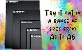 BCreativetolearn Recycled A4 Black Sugar Paper 50 Sheets 210x297mm view 8